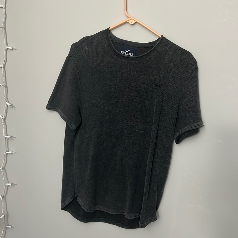 Grey hollister mens shirt